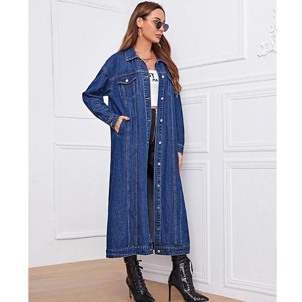 women's trench coats 2021 fashion trend mid-length denim shirt women all-match jacket, Tan;black
women's trench coats 2021 fashion trend mid-length denim shirt women all-match jacket, Tan;black