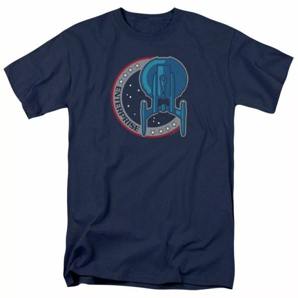 Star Trek Enterprise Patch T Shirt Licensed Sci-Fi TV Classic Tee New Navy Blue, White;black
Star Trek Enterprise Patch T Shirt Licensed Sci-Fi TV Classic Tee New Navy Blue, White;black
