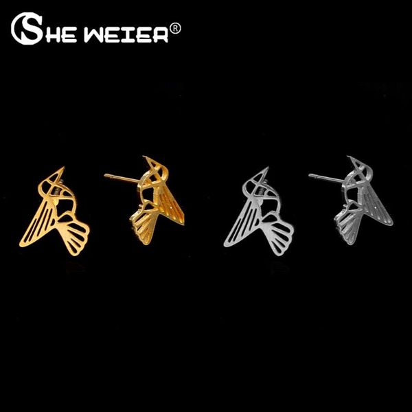 stud she weier stainless steel earrings 2021 fashion jewelry brincos for women female silver earing gold bird, Golden;silver
stud she weier stainless steel earrings 2021 fashion jewelry brincos for women female silver earing gold bird, Golden;silver