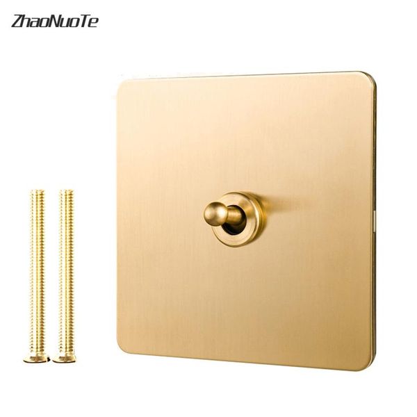 type 86 wall lamp switch 1-4 gang 2 way el homestay loft nordic simple brass brushed retro toggle smart home control
type 86 wall lamp switch 1-4 gang 2 way el homestay loft nordic simple brass brushed retro toggle smart home control