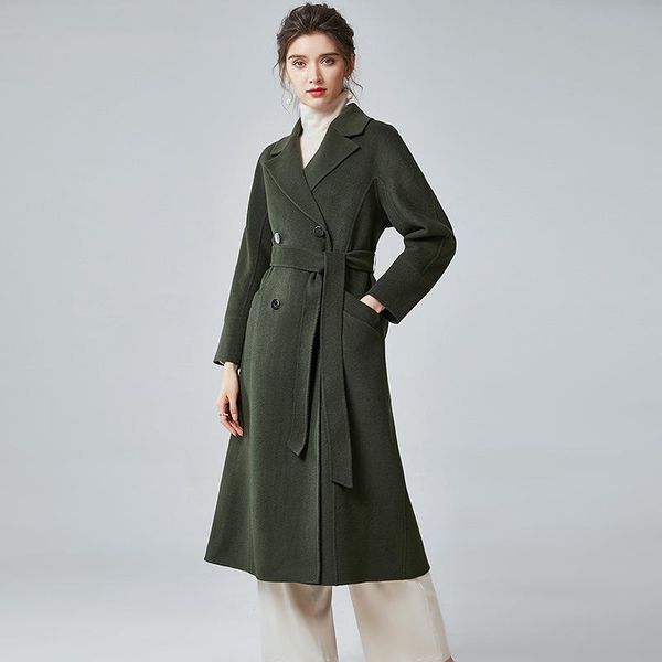 women's wool & blends 2021 winter coat women long warm fashion cashmere autumn womens coats fall clohes manteau femme wpy1881, Black
women's wool & blends 2021 winter coat women long warm fashion cashmere autumn womens coats fall clohes manteau femme wpy1881, Black