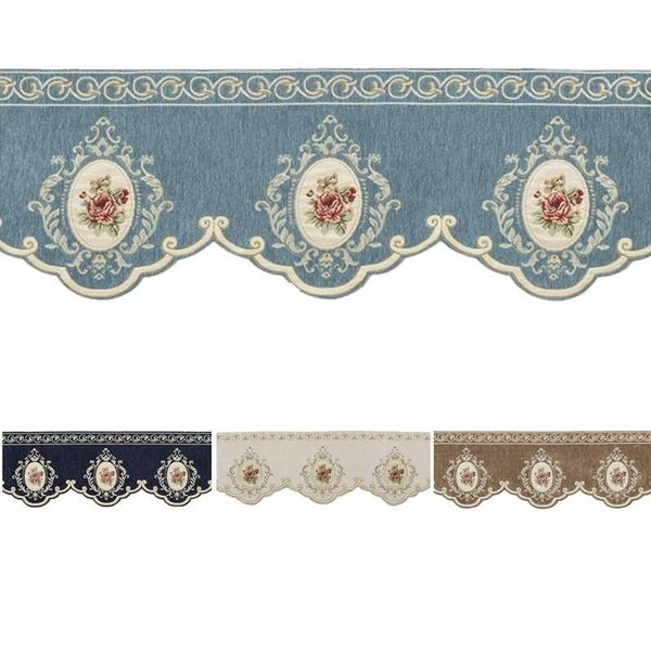 1pc roman valance curtain chenille jacquard drape window european swags decorative short & drapes
1pc roman valance curtain chenille jacquard drape window european swags decorative short & drapes