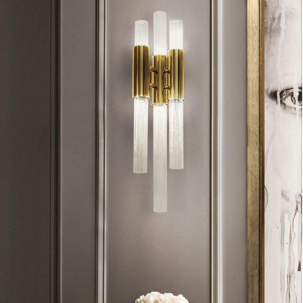 postmodern light luxury living room bedroom multi glass gold plating fashion simple model sales office wall lamp
postmodern light luxury living room bedroom multi glass gold plating fashion simple model sales office wall lamp
