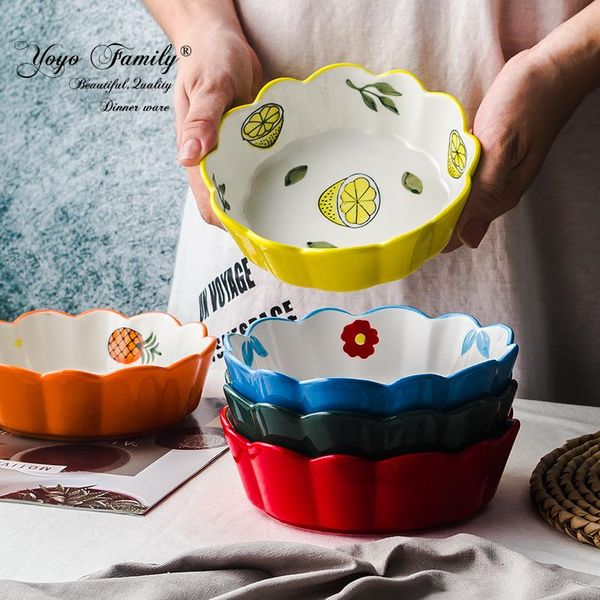 bowls 6 inch ceramic salad bowl colorful porcelain soup children rice dessert snack household tableware
bowls 6 inch ceramic salad bowl colorful porcelain soup children rice dessert snack household tableware