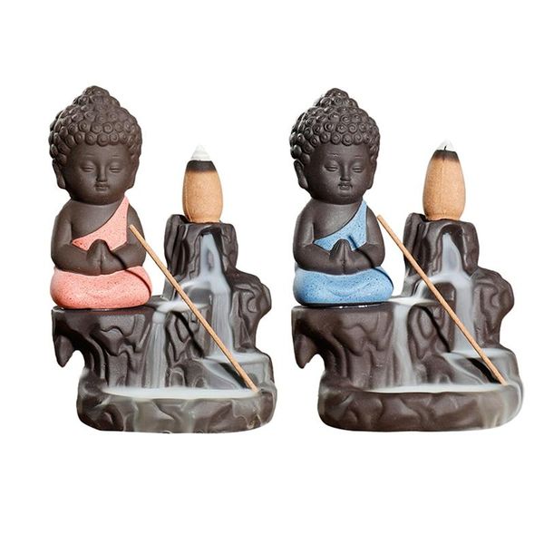 fragrance lamps the little monk censer home decor small buddha incense holder smoke waterfall backflow burner in office teahouse
fragrance lamps the little monk censer home decor small buddha incense holder smoke waterfall backflow burner in office teahouse