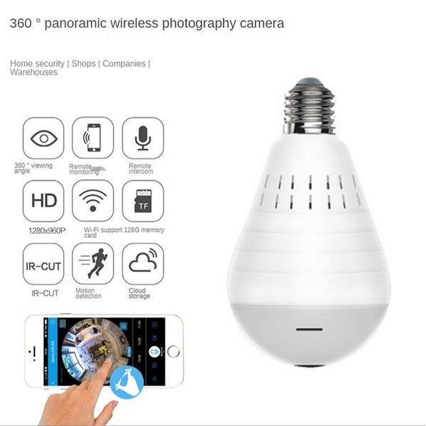 mini cameras 360 degree 960p wifi panoramic camera ec27 bulb fisheye wireless home security video surveillance night version two way audio
mini cameras 360 degree 960p wifi panoramic camera ec27 bulb fisheye wireless home security video surveillance night version two way audio