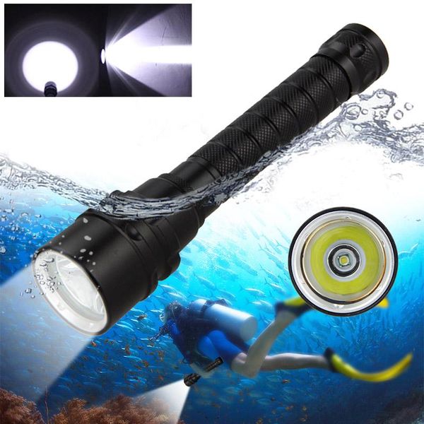flashlights torches waterproof diving xm-l t6 led underwater 100 meter professional light lantern with battery+charger
flashlights torches waterproof diving xm-l t6 led underwater 100 meter professional light lantern with battery+charger
