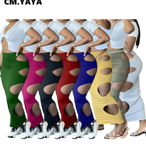skirts cm.yaya 2021 summer women cut out maxi midi skirt beach streetwear high waist bodycon pencil long street, Black
skirts cm.yaya 2021 summer women cut out maxi midi skirt beach streetwear high waist bodycon pencil long street, Black