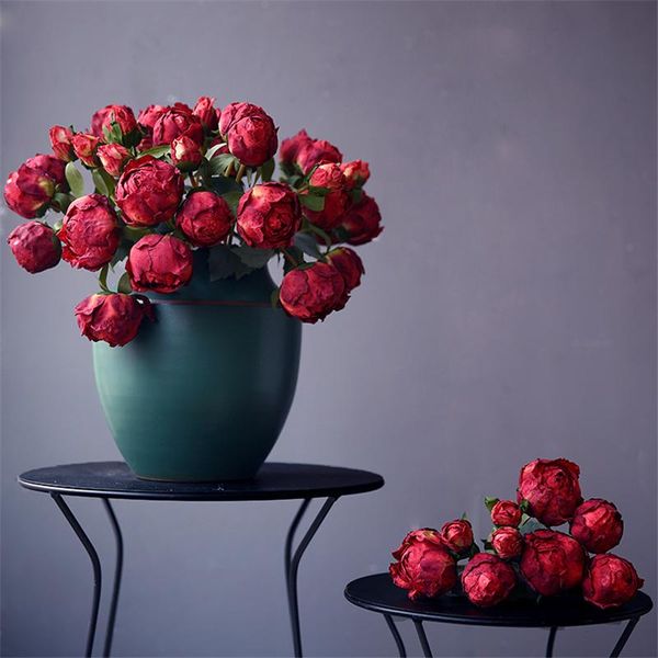 decorative flowers & wreaths luxury autumn fall decoration sunburned looking peony bouquet artificial silk living room flores artificiales
decorative flowers & wreaths luxury autumn fall decoration sunburned looking peony bouquet artificial silk living room flores artificiales