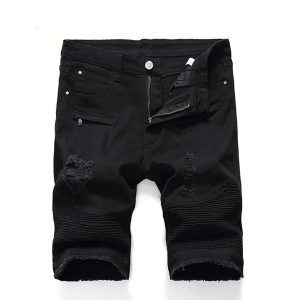 men's jeans men ripped short streetwear medium-sized slim solid color destroyed summer denim shorts pants gxfd, Blue
men's jeans men ripped short streetwear medium-sized slim solid color destroyed summer denim shorts pants gxfd, Blue