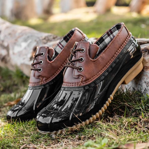 boots women's shoes lady duck with waterproof rubber sole women rain lace up ankle summer heel flats big size, Black
boots women's shoes lady duck with waterproof rubber sole women rain lace up ankle summer heel flats big size, Black