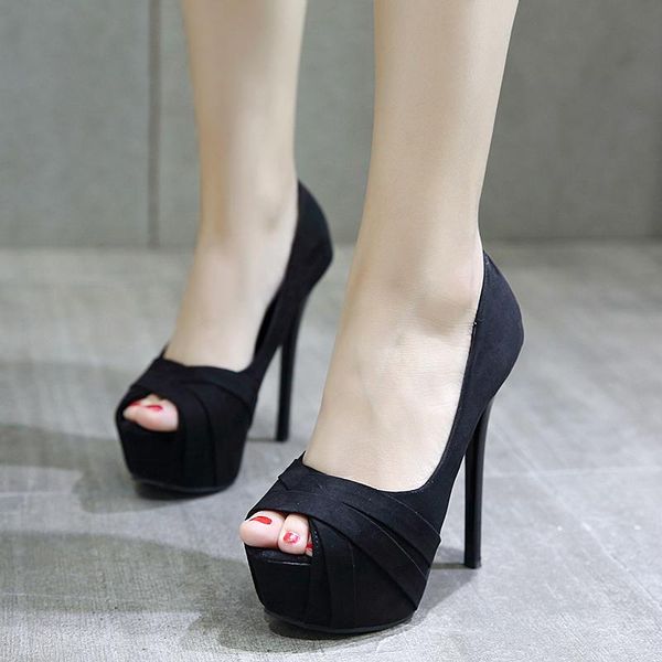 dress shoes steel pipe dance women peep toe high-heeled fish mouth pumps catwalk models show car female sandals, Black
dress shoes steel pipe dance women peep toe high-heeled fish mouth pumps catwalk models show car female sandals, Black