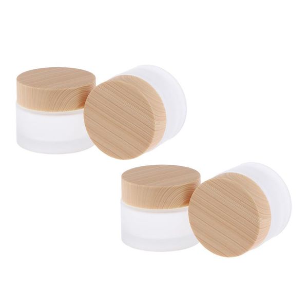 storage bottles & jars 4pcs face cream pot frosted glass makeup lotion sample jar portable travel empty cosmetic container - 20g
storage bottles & jars 4pcs face cream pot frosted glass makeup lotion sample jar portable travel empty cosmetic container - 20g