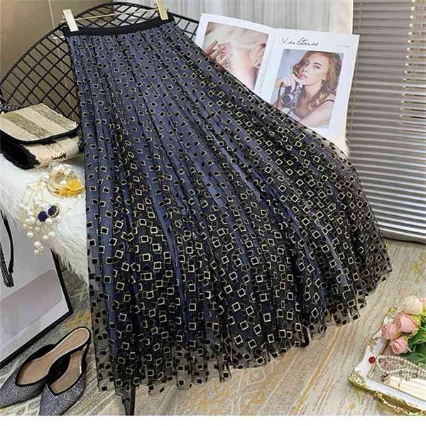autumn heavy work plaid skirt womens winter women's mid-length a- line high waist elegant tulle print 210619, Black
autumn heavy work plaid skirt womens winter women's mid-length a- line high waist elegant tulle print 210619, Black