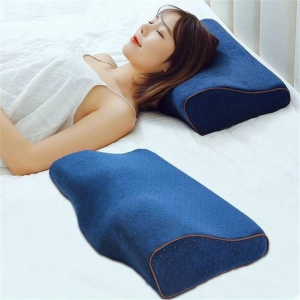pillow foam bedding memory shaped orthopedic neck protection butterfly ergonomic protect health
pillow foam bedding memory shaped orthopedic neck protection butterfly ergonomic protect health