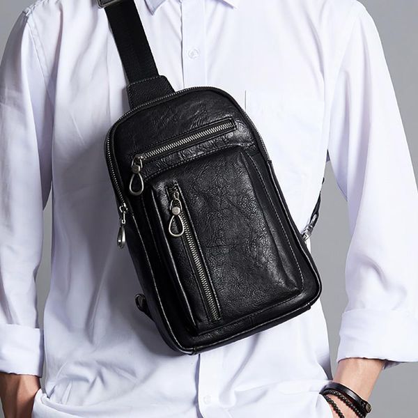 hbp aetoo men's chest stylish personality stiletto bag, head leather casual sports shoulder bag
hbp aetoo men's chest stylish personality stiletto bag, head leather casual sports shoulder bag