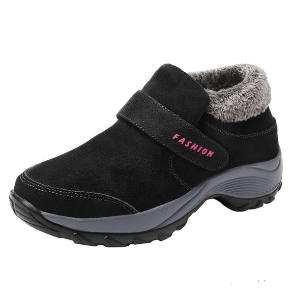 boots autumn and winter imitation buckskin shoes woman; plush warm women's boots; non-slip women, Black
boots autumn and winter imitation buckskin shoes woman; plush warm women's boots; non-slip women, Black