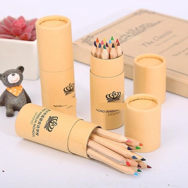 cty paper barrel 12 color painting color pencil advertising gifts enterprise painting pens publicity can be based on the design, Black;red
cty paper barrel 12 color painting color pencil advertising gifts enterprise painting pens publicity can be based on the design, Black;red