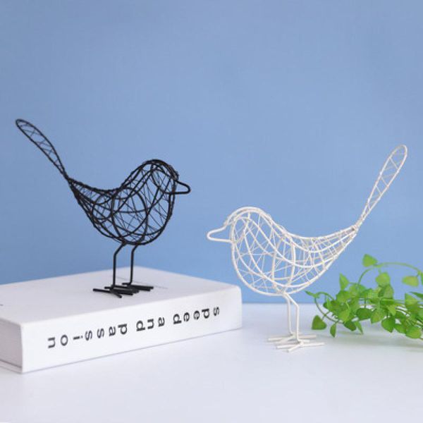 decorative objects & figurines nordic pastoral iron bird decoration statue miniatures animal home line simple style creative gift metal craf
decorative objects & figurines nordic pastoral iron bird decoration statue miniatures animal home line simple style creative gift metal craf
