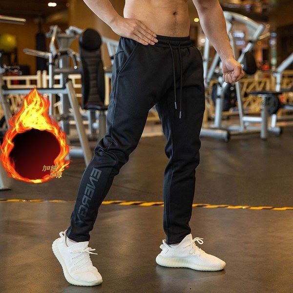 mens winter sports pants loose quick dry small foot binding running training bodybuilding plush thickened pant men's, Black
mens winter sports pants loose quick dry small foot binding running training bodybuilding plush thickened pant men's, Black
