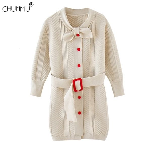 girl's kids children sweater dress autumn girl clothes elegant cardigan button waist belt princess party dresses for girls 0922, Red;yellow
girl's kids children sweater dress autumn girl clothes elegant cardigan button waist belt princess party dresses for girls 0922, Red;yellow