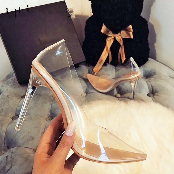 dress shoes clear pvc transparent pumps sandals perspex heel stilettos high heels point toes womens party nightclub pump 35-42, Black
dress shoes clear pvc transparent pumps sandals perspex heel stilettos high heels point toes womens party nightclub pump 35-42, Black