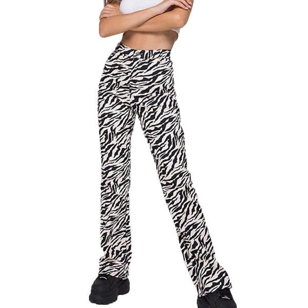 women leopard long pants lady girls high waist wide leg flowing palazzo street outfits women's & capris, Black;white
women leopard long pants lady girls high waist wide leg flowing palazzo street outfits women's & capris, Black;white