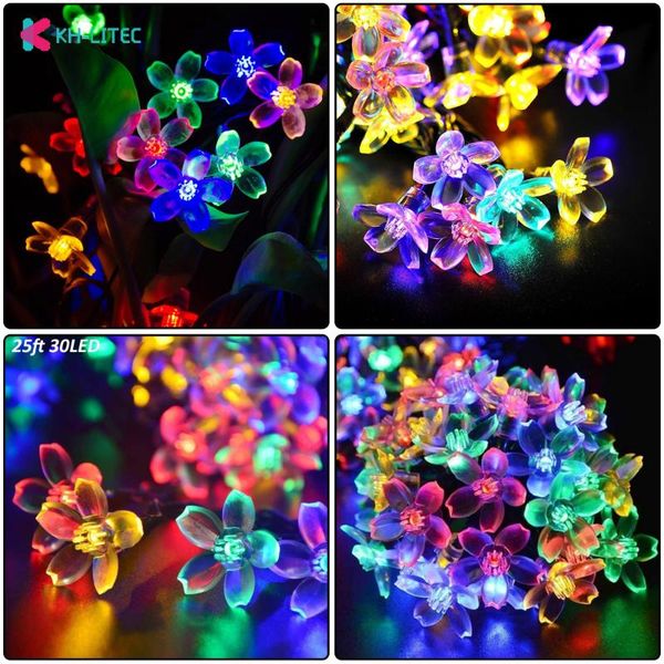 strings khlitec solar string lights 30 led flower waterproof fairy christmas tree light party wedding year decoration
strings khlitec solar string lights 30 led flower waterproof fairy christmas tree light party wedding year decoration