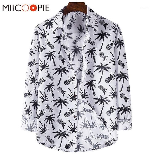 men's hawaiian pineapple shirt 2021 fashion casual long-sleeve male print shirts blouse street wear lapel floral camisas hombre, White;black
men's hawaiian pineapple shirt 2021 fashion casual long-sleeve male print shirts blouse street wear lapel floral camisas hombre, White;black