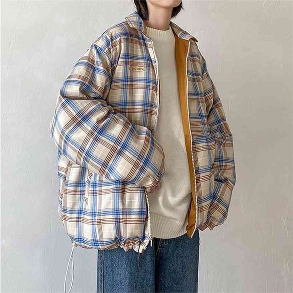 fashion double sided cotton windbreaker jacket zip coats jackets winter women warm thicken outwear loose parka coat 210819, Black
fashion double sided cotton windbreaker jacket zip coats jackets winter women warm thicken outwear loose parka coat 210819, Black