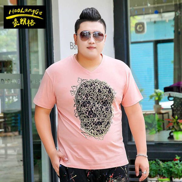 2019 new fat plus size short sleeved t-shirt fat tide brand popular loose oversized summer half sleeved shirt, Black;brown
2019 new fat plus size short sleeved t-shirt fat tide brand popular loose oversized summer half sleeved shirt, Black;brown