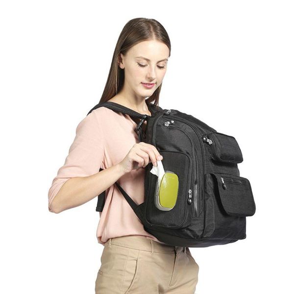 baby nappy changing bag diaper backpack with mat, wet wipes box travel for mum & dad bags
baby nappy changing bag diaper backpack with mat, wet wipes box travel for mum & dad bags