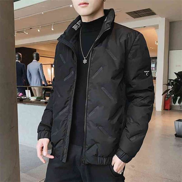 winter coats male han edition handsome men's white duck down brief paragraph coat male warm embossing 210820, Black
winter coats male han edition handsome men's white duck down brief paragraph coat male warm embossing 210820, Black