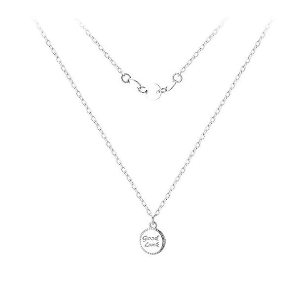 double-layer round bead pendant necklace simple fashion female clavicle chain necklaces, Silver
double-layer round bead pendant necklace simple fashion female clavicle chain necklaces, Silver