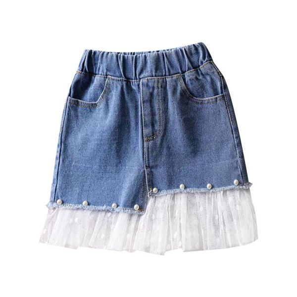 skirts baby clothes summer style stylish children girls adorable denim mesh splicing skirt, Blue
skirts baby clothes summer style stylish children girls adorable denim mesh splicing skirt, Blue