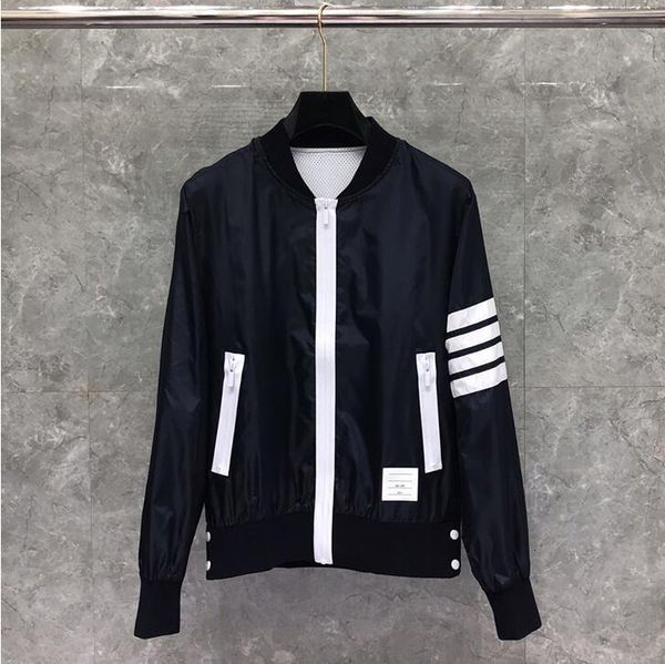 downs fashion tb thom brand jacket men slim cardigans clothing waterproof windproof sports baseball uniform spring casual coat, Black
downs fashion tb thom brand jacket men slim cardigans clothing waterproof windproof sports baseball uniform spring casual coat, Black