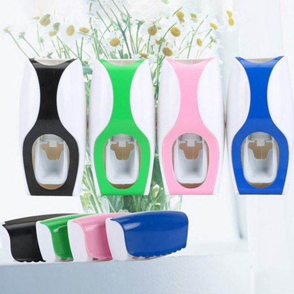 automatic toothpaste dispenser toothbrush holder storage rack wall mount bathroom accessories squeezer set bath accessory
automatic toothpaste dispenser toothbrush holder storage rack wall mount bathroom accessories squeezer set bath accessory