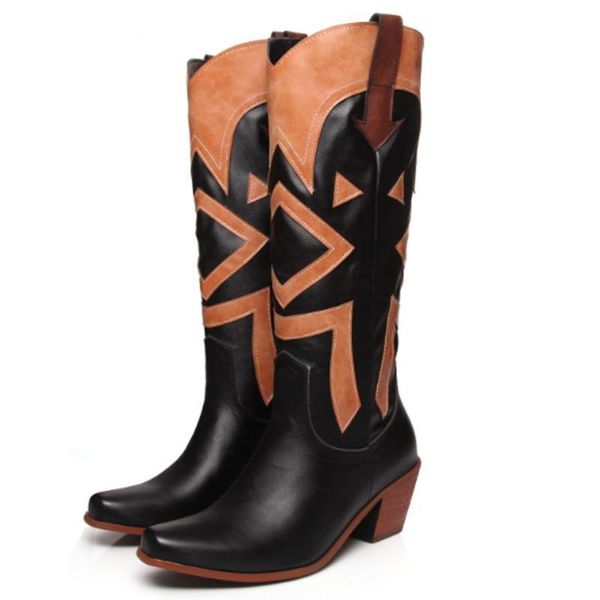 boots sagace women leather retro roman mixed colors ladies fashion large size pointed toe square heels slip-on shoes yirp, Black
boots sagace women leather retro roman mixed colors ladies fashion large size pointed toe square heels slip-on shoes yirp, Black