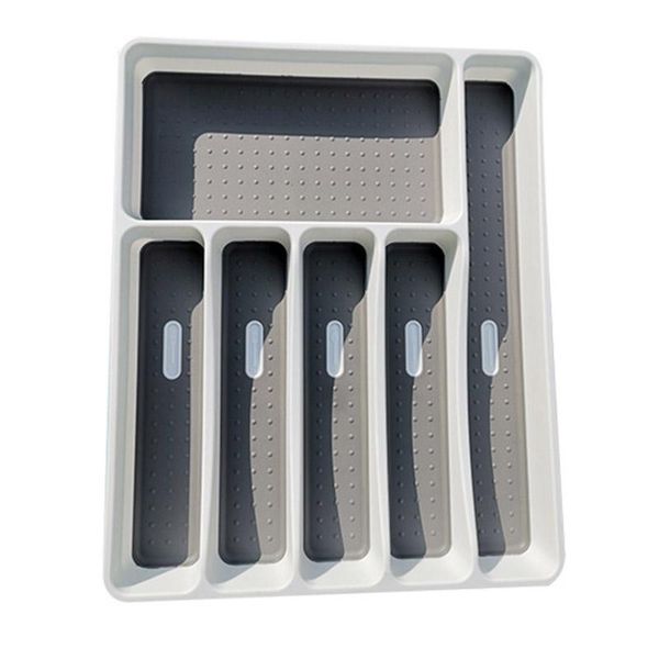 kitchen storage & organization gray 1pcs accessories 40*32*4.5cm western style drawer cutlery tray organizer separation pp/tpr
kitchen storage & organization gray 1pcs accessories 40*32*4.5cm western style drawer cutlery tray organizer separation pp/tpr