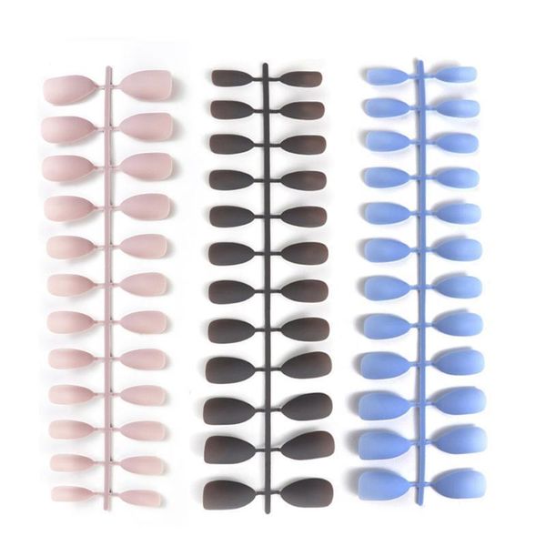 24pcs/sheet fashion matte false nails long tips patch pure color artificial chip french nails art extensions accessories tools, Red;gold
24pcs/sheet fashion matte false nails long tips patch pure color artificial chip french nails art extensions accessories tools, Red;gold