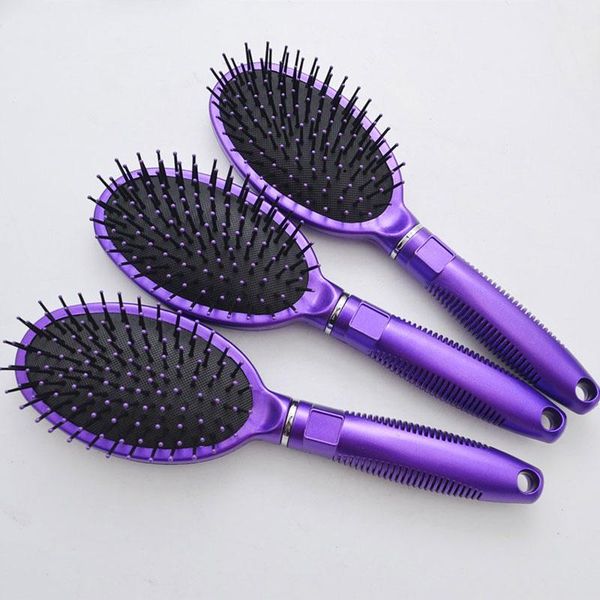 hair brushes fashion 1pc comb brush anti-static combs salon scalp massage detangle paddle hairbrush hairdressing styling tool, Silver
hair brushes fashion 1pc comb brush anti-static combs salon scalp massage detangle paddle hairbrush hairdressing styling tool, Silver