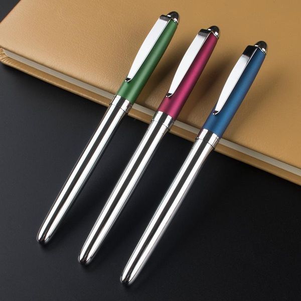 gel pens 0.5mm metal roller ball pen luxury ballpoint for business writing gift office school supplies student 1712
gel pens 0.5mm metal roller ball pen luxury ballpoint for business writing gift office school supplies student 1712