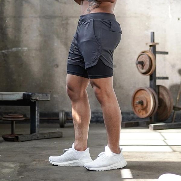 casual men quick dry sports shorts double-deck solid color half pants fitness clothing for training body building running, Black;blue
casual men quick dry sports shorts double-deck solid color half pants fitness clothing for training body building running, Black;blue