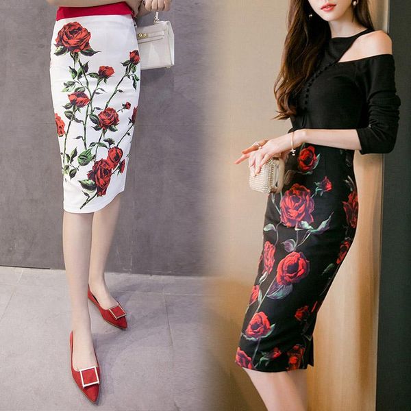 skirts 2021 flowers printed knee length pencil women summer arrival fashion vintage boho elegant ladies, Black
skirts 2021 flowers printed knee length pencil women summer arrival fashion vintage boho elegant ladies, Black