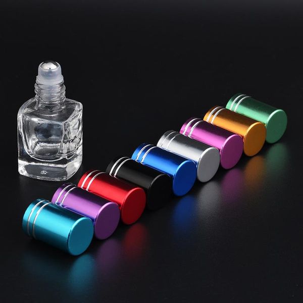 5ml portable roll-on bottles color alloy cap for essential oil mini travel refillable glass perfume empty container storage & jars
5ml portable roll-on bottles color alloy cap for essential oil mini travel refillable glass perfume empty container storage & jars