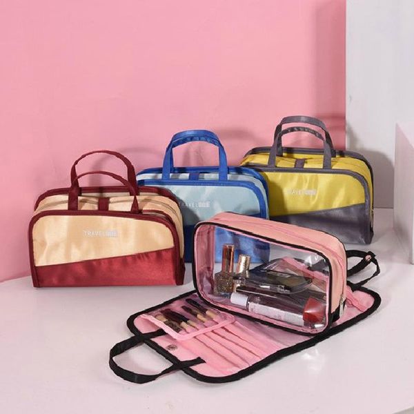 beautician portable cosmetic bag travel make up pouch quick makeup case transparent toiletry organizer holder beauty handbag bags & cases
beautician portable cosmetic bag travel make up pouch quick makeup case transparent toiletry organizer holder beauty handbag bags & cases