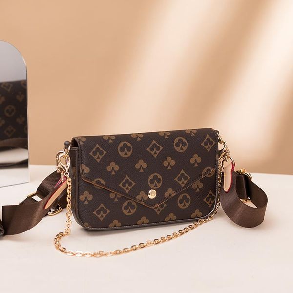 evening bags envelope chain small bag korean version of the fashion trend messenger two-piece ladies one-shoulder