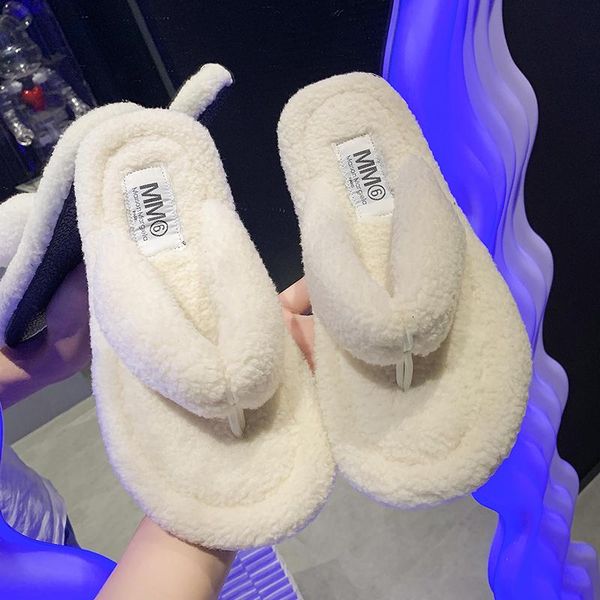 slippers 2021 winter flip-flop rubber flat bottomed suede thick soles for warm women casual, Black
slippers 2021 winter flip-flop rubber flat bottomed suede thick soles for warm women casual, Black