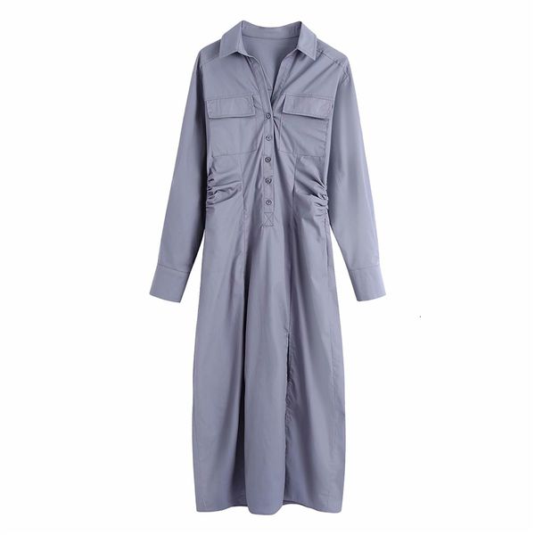 casual dresses elegant women draped es fashion ladies pocket streetwear female button side slit long girls chic nwd1, Black;gray
casual dresses elegant women draped es fashion ladies pocket streetwear female button side slit long girls chic nwd1, Black;gray
