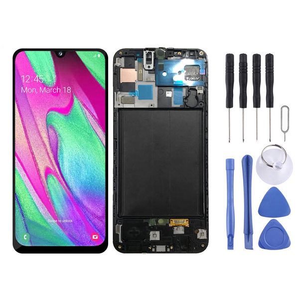 original lcd screen and digitizer full assembly with frame for galaxy a50 sm-a505f
original lcd screen and digitizer full assembly with frame for galaxy a50 sm-a505f